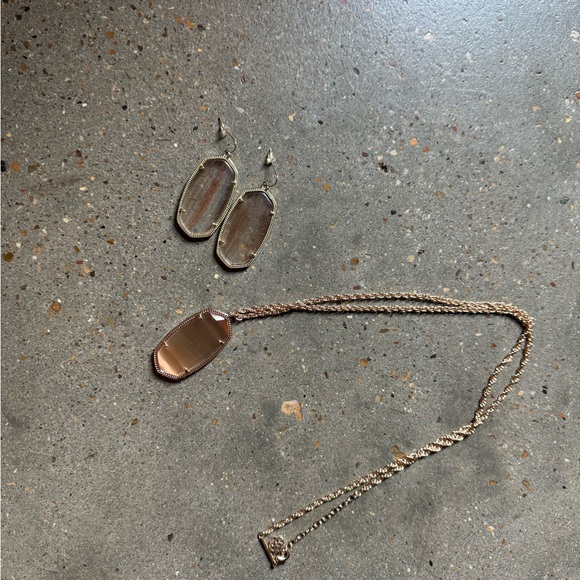 Kendra Scott earring and necklace set - Picture 1 of 3
